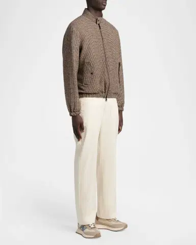 Moncler Men's Pacey2 Suede and Nubuck Low-Top Sneakers | Thumbnail 3