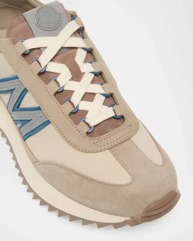 Moncler Men's Pacey2 Suede and Nubuck Low-Top Sneakers | Thumbnail 5