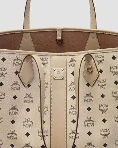 MCM Liz Medium Visetos Shopper Tote Bag | Thumbnail 4 MCM Liz Medium Visetos Shopper Tote Bag | Thumbnail 4