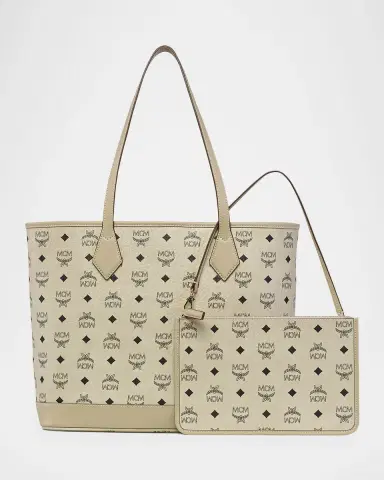 MCM Liz Medium Visetos Shopper Tote Bag | Thumbnail 7 MCM Liz Medium Visetos Shopper Tote Bag | Thumbnail 7