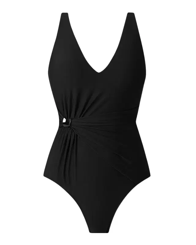 Solid Yara One-Piece Swimsuit