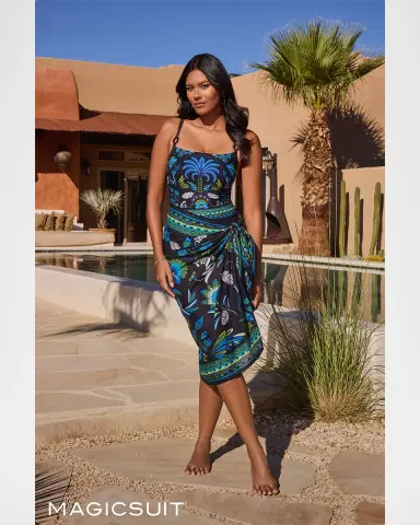 Magicsuit Taj Mahal Pareo Coverup | Thumbnail 4