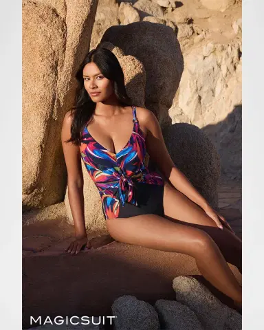 Magicsuit Mariachi Saki One-Piece Swimsuit | Thumbnail 4