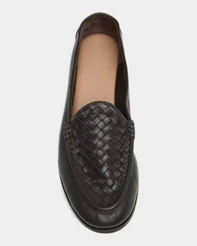 Bottega Veneta Men's Silenzio Intrecciato Napa Leather Loafers | Thumbnail 5 Bottega Veneta Men's Silenzio Intrecciato Napa Leather Loafers | Thumbnail 5