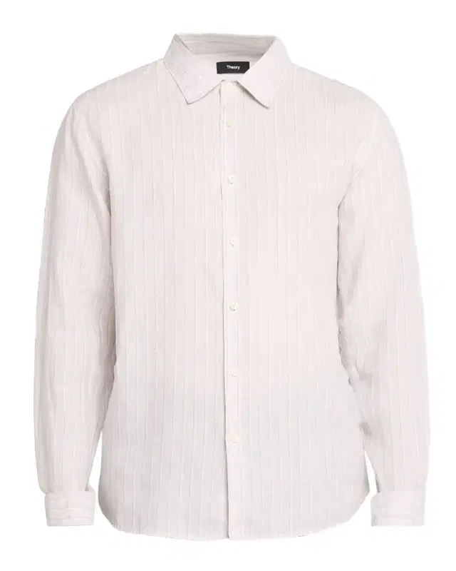 Theory Men 's Irving Grid Check Linen Shirt