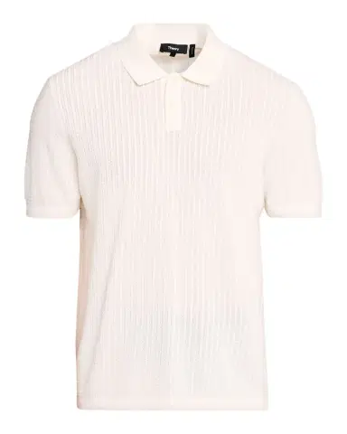 Theory Men's Cotton Cable Knit Polo Shirt | Thumbnail 1 Theory Men's Cotton Cable Knit Polo Shirt | Thumbnail 1