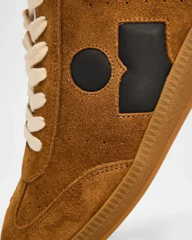 Isabel Marant Bryce Mixed Leather Low-Top Sneakers | Thumbnail 2 Isabel Marant Bryce Mixed Leather Low-Top Sneakers | Thumbnail 2
