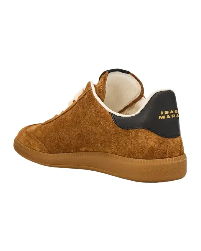 Isabel Marant Bryce Mixed Leather Low-Top Sneakers