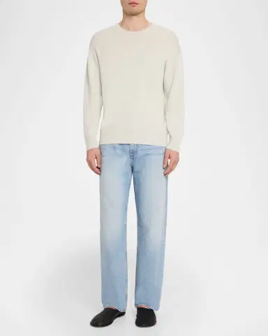 Frame Men's Lightweight Cashmere Crewneck Sweater | Thumbnail 2