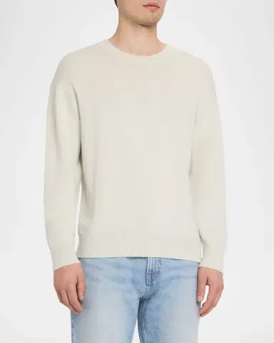 Frame Men's Lightweight Cashmere Crewneck Sweater | Thumbnail 4