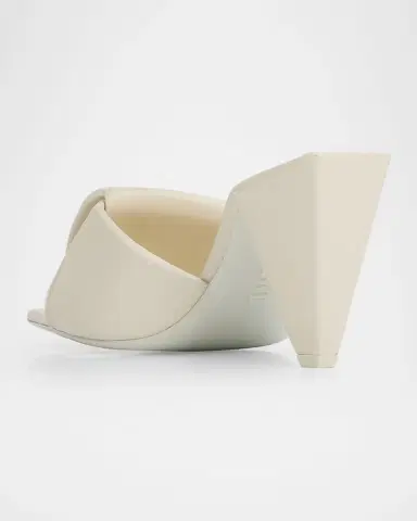 Loewe 85mm Origami Leather Slide Sandals | Thumbnail 3