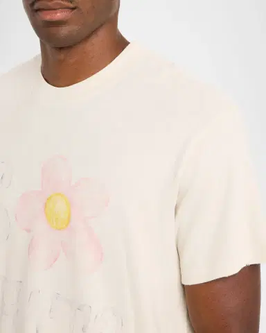 Nahmias Men's So What Fitted Cotton T-Shirt | Thumbnail 5 Nahmias Men's So What Fitted Cotton T-Shirt | Thumbnail 5