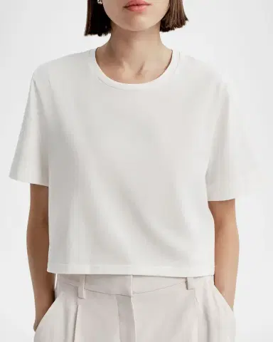 A.L.C. Kali Cropped Crewneck Tee | Thumbnail 5
