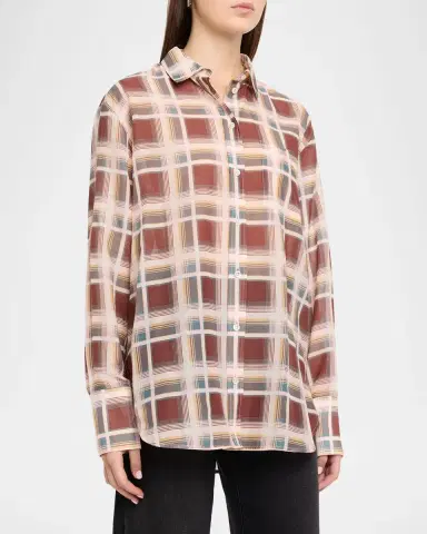 Frame The Plaid Boy Shirt | Thumbnail 4 Frame The Plaid Boy Shirt | Thumbnail 4