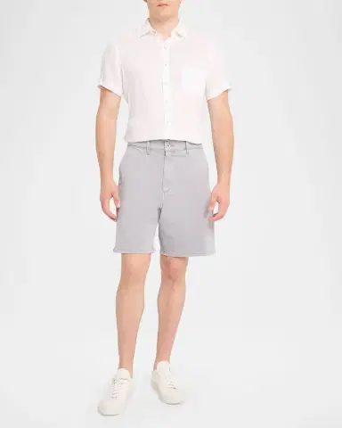 rag & bone Men's Aero Stretch Denim Straight-Fit Shorts | Thumbnail 2 rag & bone Men's Aero Stretch Denim Straight-Fit Shorts | Thumbnail 2