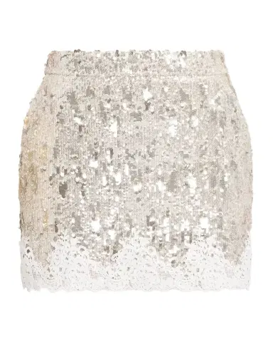 Generation Love Janet Sequined Lace Mini Skirt | Thumbnail 1 Generation Love Janet Sequined Lace Mini Skirt | Thumbnail 1