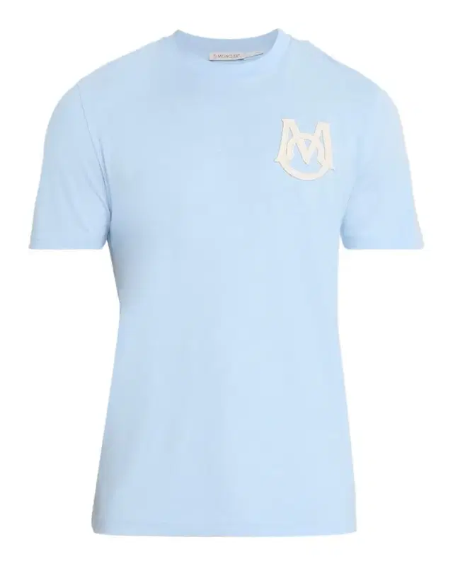 Moncler Men 's Crewneck Monogram Cotton Jersey T-Shirt