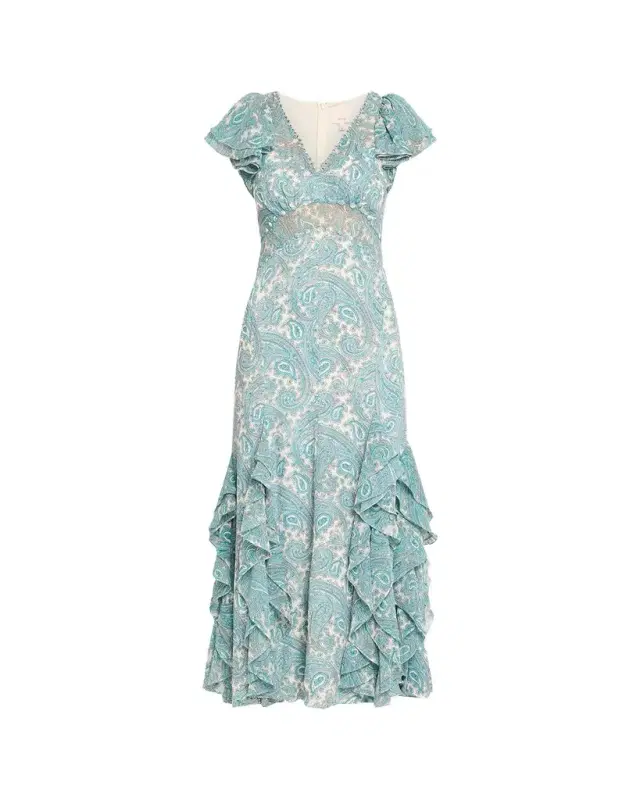 Hendrix Paisley Maxi Dress