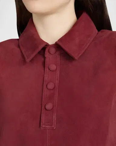 Frame The Suede City Mini Shift Dress | Thumbnail 5 Frame The Suede City Mini Shift Dress | Thumbnail 5