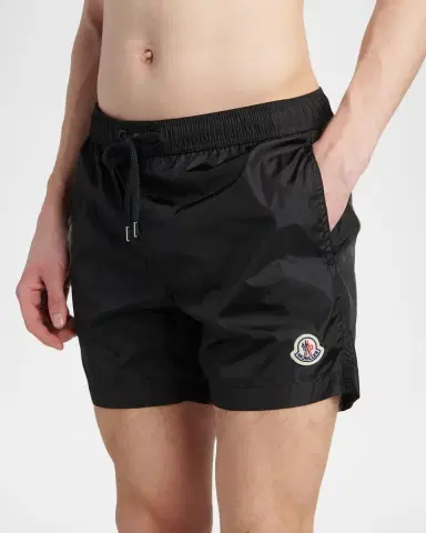 Moncler Men's Drawstring Swim Shorts | Thumbnail 4
