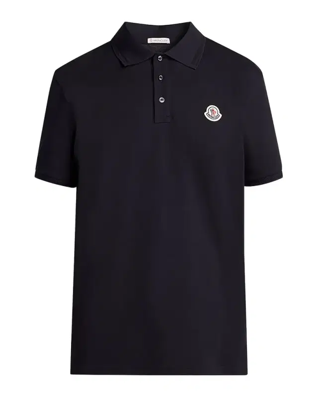 Moncler Men 's Logo Cotton Polo Shirt