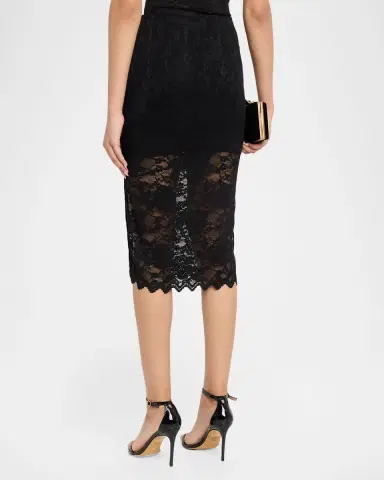 Generation Love Kiera Lace Midi Skirt | Thumbnail 3 Generation Love Kiera Lace Midi Skirt | Thumbnail 3
