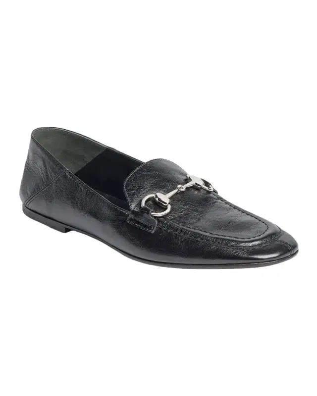 Gucci Jordaan Soft Leather Loafers with Horsebit