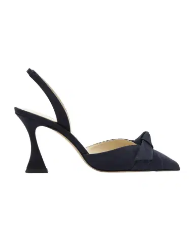 Alexandre Birman 85mm Clarita Suede Slingback Sandals | Thumbnail 1