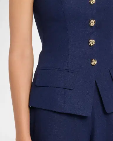 Generation Love Quinn Linen Bustier | Thumbnail 5 Generation Love Quinn Linen Bustier | Thumbnail 5