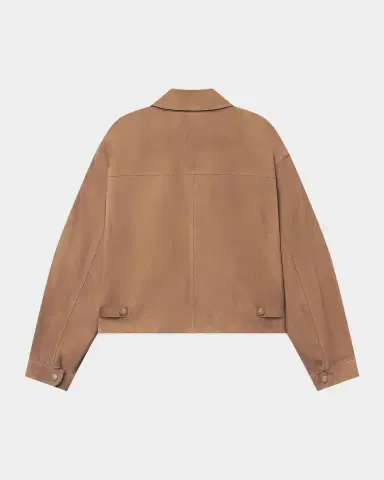 Frame The Suede Utility Jacket | Thumbnail 7 Frame The Suede Utility Jacket | Thumbnail 7
