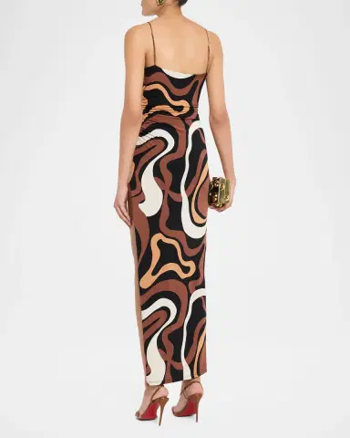 Generation Love Hailey Geometric Jersey Maxi Dress | Thumbnail 3 Generation Love Hailey Geometric Jersey Maxi Dress | Thumbnail 3