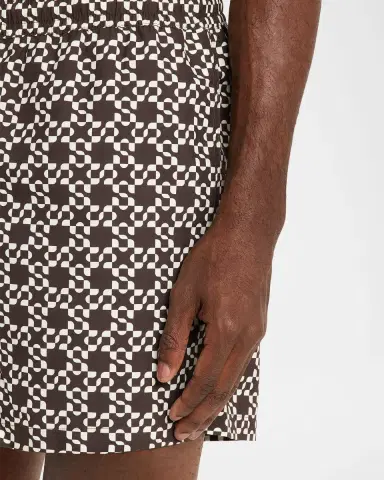Simkhai Men's Malachi Printed Swim Shorts | Thumbnail 4 Simkhai Men's Malachi Printed Swim Shorts | Thumbnail 4