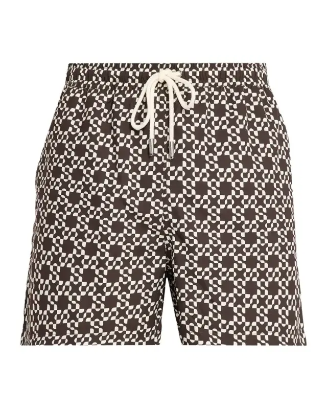 Men 's Malachi Printed Swim Shorts