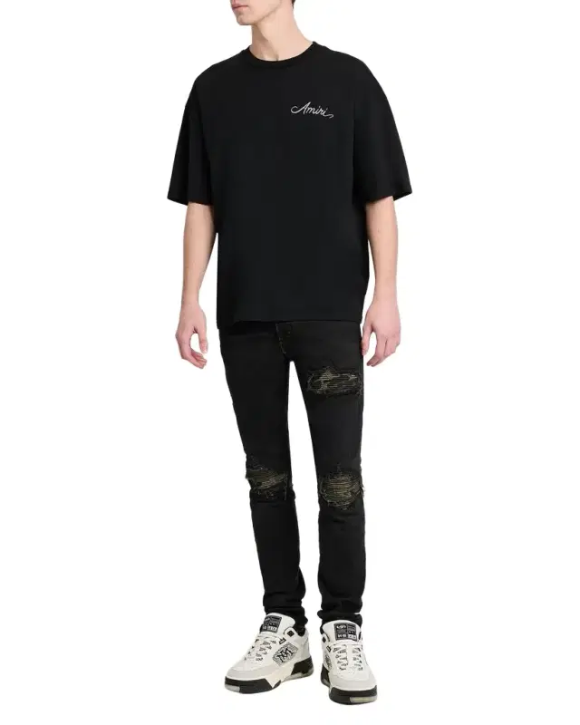 Men 's Logo Cotton Crewneck T-Shirt