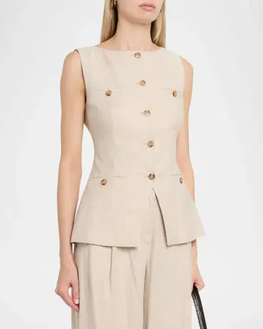 Toccin Amra Boat-Neck Vest | Thumbnail 4