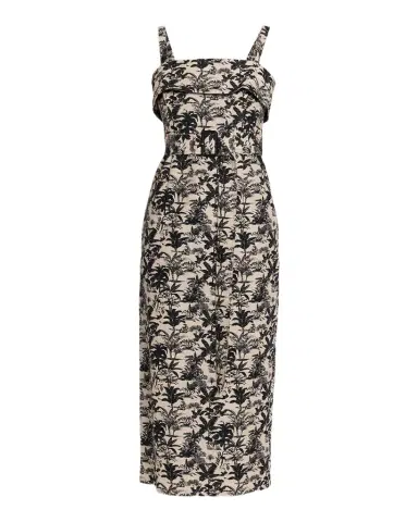 Toccin Theodora Belted Midi Dress | Thumbnail 1 Toccin Theodora Belted Midi Dress | Thumbnail 1