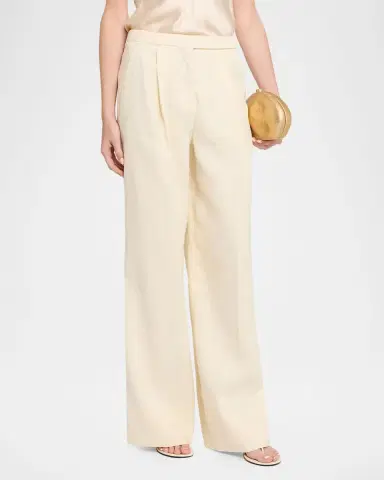 Dorothee Schumacher Casual Sophistication Linen-Cotton Wide-Leg Pants | Thumbnail 4 Dorothee Schumacher Casual Sophistication Linen-Cotton Wide-Leg Pants | Thumbnail 4