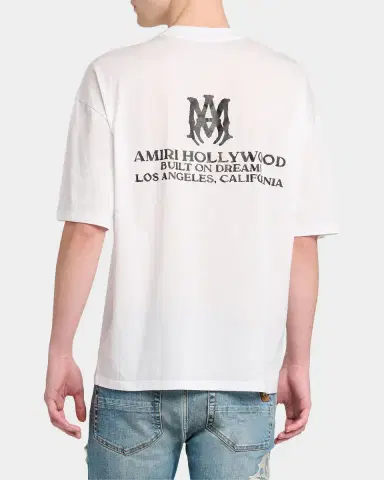 AMIRI Men's Logo Cotton T-Shirt | Thumbnail 2 AMIRI Men's Logo Cotton T-Shirt | Thumbnail 2