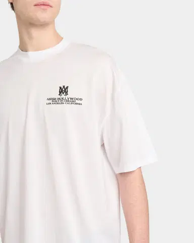 AMIRI Men's Logo Cotton T-Shirt | Thumbnail 3 AMIRI Men's Logo Cotton T-Shirt | Thumbnail 3