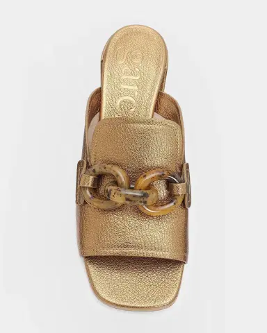 PEDRO GARCIA 55mm Umita Metallic Leather Mules | Thumbnail 5 PEDRO GARCIA 55mm Umita Metallic Leather Mules | Thumbnail 5