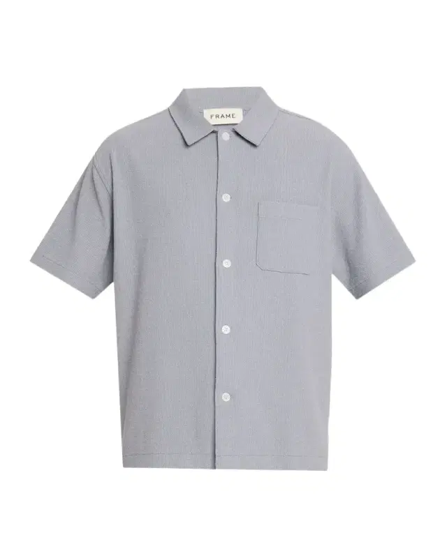 Men 's Drop Shoulder Cotton-Blend Shirt