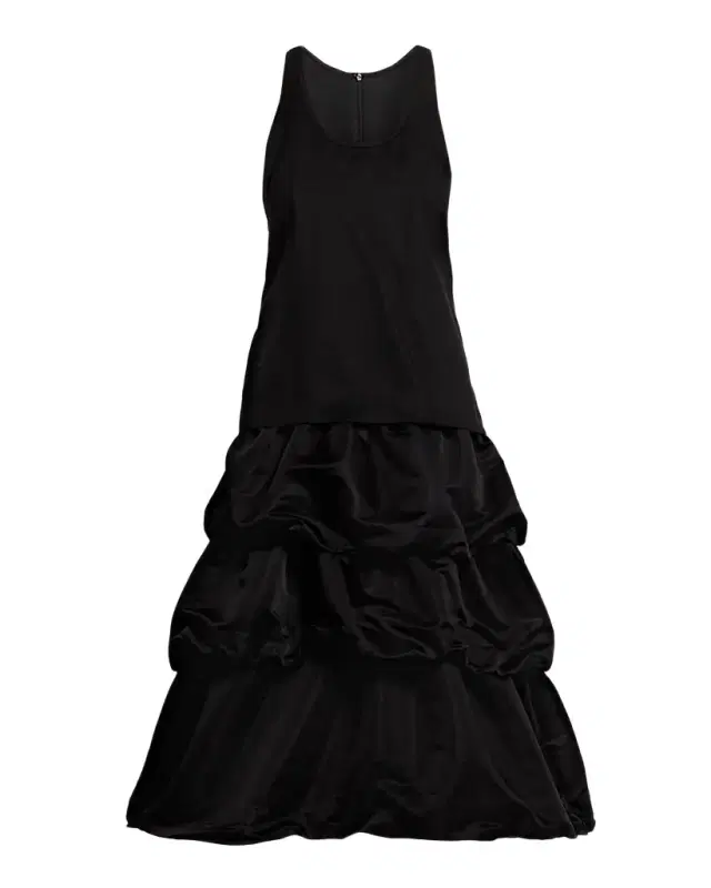 Dorothee Schumacher Casual Sophistication Bubble-Tiered Midi Dress