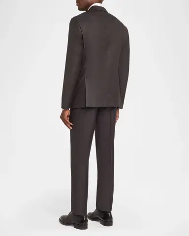 Giorgio Armani Men's Soft Line Micro-Check Two-Piece Suit | Thumbnail 2 Giorgio Armani Men's Soft Line Micro-Check Two-Piece Suit | Thumbnail 2