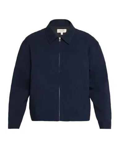 Frame Men's Seersucker Blouson Jacket | Thumbnail 1 Frame Men's Seersucker Blouson Jacket | Thumbnail 1