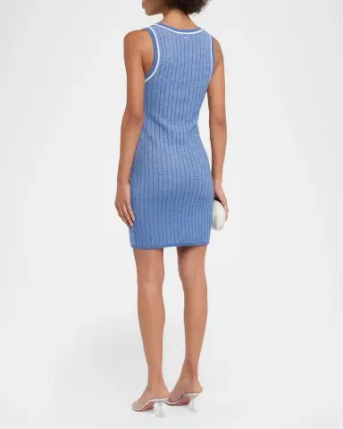 Toccin Patty Waffle Stitch Mini Dress | Thumbnail 3 Toccin Patty Waffle Stitch Mini Dress | Thumbnail 3