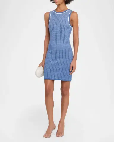 Toccin Patty Waffle Stitch Mini Dress | Thumbnail 4 Toccin Patty Waffle Stitch Mini Dress | Thumbnail 4