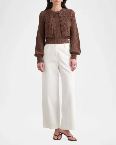 Toccin Tori Blouson-Sleeve Cardigan | Thumbnail 2 Toccin Tori Blouson-Sleeve Cardigan | Thumbnail 2
