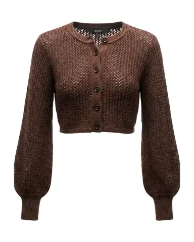 Toccin Tori Blouson-Sleeve Cardigan | Thumbnail 1 Toccin Tori Blouson-Sleeve Cardigan | Thumbnail 1