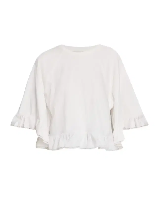 Dorothee Schumacher Soft Volume Lace-Trim Ruffled Shirt