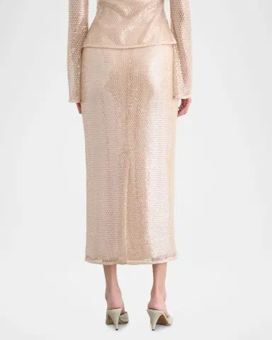Toccin Leilani Sequined Pencil Skirt | Thumbnail 3 Toccin Leilani Sequined Pencil Skirt | Thumbnail 3